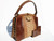  DRAMATIC 1950's-60's Hornback CROCODILE Skin Handbag 