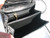  HELENE 1980's Black CROCODILE Belly Skin Crossbody Messenger Bag 