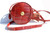  RED 1990's-2000's MAXIMA - MATTEO & MASSIMO ALLIGATOR Skin Crossbody Canteen Shoulder Bag - Tag! 