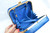 Electric BLUE 1980's-1990's Cobra Snake Skin Crossbody Shoulder Bag 