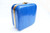  Electric BLUE 1980's-1990's Cobra Snake Skin Crossbody Shoulder Bag 