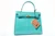  Stunning MAXIMA TURQUOISE ALLIGATOR Belly Skin BIRKIN Bag SATCHEL - HERMES - New With Tags!! 