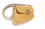  Tan 1990's-2000's ALLIGATOR Belly Skin Shoulder Bag - LAI 