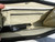  RARE Jeweled BLACK 1950's-60's CROCODILE Belly Skin CLUTCH Bag 