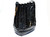  Stunning BLACK 1980's-1990's CROCODILE Belly Skin Drawstring Shoulder Bag  Tote 