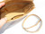  Versatile 1990's Caramel CROCODILE POROSUS Handbag CLUTCH 