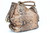  HUGE Early 2000's Natural PYTHON Snake Skin SATCHEL Handbag 