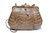  Cocoa BROWN 1990's Crocodile Skin Cross Body Shoulder Bag - IRV 