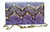  1970's-80's Purple PYTHON Snake Skin CLUTCH Shoulder Bag - Chic de Paris 