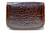  Chocolate Brown 1950's-60's ALLIGATOR Skin Shoulder CROSS BODY Bag 