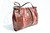  Pink GUCCI 1970's-80's Karung Snake Skin Shoulder Bag 