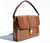  Tan Sand 1990's Crocodile Belly Skin Shoulder Bag - IRV 