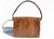  Tan Sand 1990's Crocodile Belly Skin Shoulder Bag - IRV 
