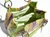  Geometric Purple, Green & Yellow 1990's COBRA Snake Skin Tote Bag Satchel - TOSCA BLU 