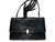  Unique COBLENTZ 1960's JET BLACK Alligator Belly Skin Handbag 