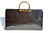  XXL JUDITH LEIBER 1990's Black Alligator Belly Skin TOTE Brief Case Bag 
