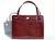  OXBLOOD Red 1960's MARTIN VAN SCHAAK Lizard Skin Handbag - TIGER! 
