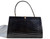  Timeless 1950's-60's Black CROCODILE Porosus Belly Handbag - FRANCE 