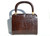 Lovely 1950's-60's Chocolate Brown ALLIGATOR Belly Skin Bag - ARGENTINA   Lovely 1950's-60's Chocolate Brown ALLIGATOR Belly Skin Bag - ARGENTINA