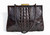 Darkest Espresso Brown BLACK 1930's EDWARDIAN Hornback Alligator Handbag   Darkest Espresso Brown BLACK 1930's EDWARDIAN Hornback Alligator Handbag
