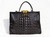 Darkest Espresso Brown BLACK 1930's EDWARDIAN Hornback Alligator Handbag   Darkest Espresso Brown BLACK 1930's EDWARDIAN Hornback Alligator Handbag