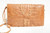  Unisex Natural 1960's-70's Hornback Crocodile Skin Shoulder Bag 