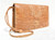  Unisex Natural 1960's-70's Hornback Crocodile Skin Shoulder Bag 