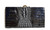  New! BLACK HORNBACK Crocodile Skin Checkbook Wallet Change Purse 