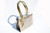  MARTIN VAN SCHAAK 1960's-70's Matte Metallic GOLD Python Snake Skin Handbag - Jewels! 