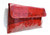 NEW 2010 RED Crocodile Skin Envelope Clutch Bag   NEW 2010 RED Crocodile Skin Envelope Clutch Bag