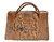  Rugged 1940's-50's HORNBACK CROCODILE Skin Carry CASE Bag 