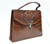  Small Indiana Jones Style 1940's-50's HORNBACK CROCODILE Skin Carry CASE Bag 