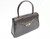 Classic Pewter GRAY 1990's ALLIGATOR Belly Skin Handbag   Classic Pewter GRAY 1990's ALLIGATOR Belly Skin Handbag