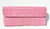  1990's-2000's PINK Crocodile Skin Envelope Style Clutch Shoulder Bag - CARLOS FALCHI 