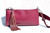  Matte PINK 2000's ALLIGATOR Belly Skin CLUTCH Shoulder Bag - SUAREZ - TASSLE! 