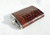 Custom Chocolate Brown ALLIGATOR Belly Skin 8 Oz. Stainless Hip FLASK - NEW!   Custom Chocolate Brown ALLIGATOR Belly Skin 8 Oz. Stainless Hip FLASK - NEW!