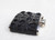 Custom Black HORNBACK Alligator Skin 5 Oz. Stainless Hip FLASK - NEW!   Custom Black HORNBACK Alligator Skin 5 Oz. Stainless Hip FLASK - NEW!