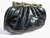  BLACK 1970's ASHNEIL COBRA Skin CLUTCH Shoulder Bag 