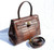  Dark Brown Mauro Governa CROCODILE Belly Skin BIRKIN Bag SATCHEL Shoulder Bag - HERMES Style! 