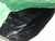 QUILTED *GREEN* 1970's COBRA Snake Skin CLUTCH Bag - Medallion! 