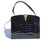  Amazing ROSENFELD 1950's-60's BLACK Alligator Belly Skin Handbag - Great Clasp! 