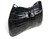 XXL 17 x 11 1990's-2000's BLACK Crocodile Skin Satchel Shoulder Bag   XXL 17 x 11 1990's-2000's BLACK Crocodile Skin Satchel Shoulder Bag
