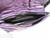 WILD 14" 1980's PURPLE PYTHON Snake Skin & Leather CLUTCH Bag 