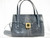  Rare LIGHT BLUE 1950's-60's Lizard Skin Handbag - FILIGREE Clasp! 