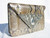  TIFFANY & CO. / JACOMO 1960's Python Snake Skin & STERLING SILVER Clutch 