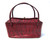 Lovely RED 1940's-50's Art Deco Style Cobra Snake Skin Handbag   Lovely RED 1940's-50's Art Deco Style Cobra Snake Skin Handbag