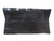 Timeless 1940's Black DECO Style ALLIGATOR Skin CLUTCH   Timeless 1940's Black DECO Style ALLIGATOR Skin CLUTCH