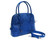  NEW Cobalt BLUE Hornback Crocodile Skin Satchel Shoulder Bag - BOLIDE Style! 