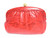  RED 1990's PYTHON Snake Skin Clutch Shoulder Bag - Morris Moskowitz 