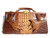 Dramatic 14.5" Early 1900's Brown Antique Hornback Alligator Handbag w/Paws!   Dramatic 14.5" Early 1900's Brown Antique Hornback Alligator Handbag w/Paws!